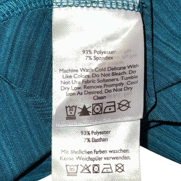 EDDIE BAUER Women's Trail Light Draped-Back Tank Top - Dark Teal XL - Picture 10 of 15